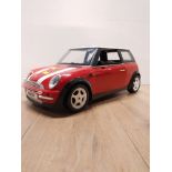 A MODEL SINDY MINI COOPER CAR BY VIVID IMAGINATIONS PEDIGREE TOYS 46CM