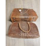 ALLIGATOR SKIN HANDBAGS