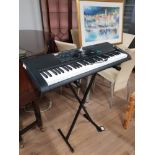 CASIO 400 TONE KEYBOARD ON STAND