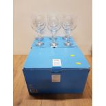 2 BOXED SETS OF 6 RINKDRINK GIN GLASSES