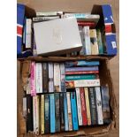 2 BOXES OF ASSORTED BOOKS