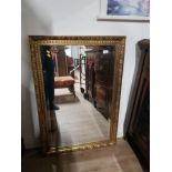 GILT FRAMED BEVELLED MIRROR