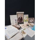 A SUBSTANTIAL AMOUNT OF POST CARDS AND OLD PHOTOGRAPHS