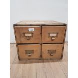 VINTAGE WOODEN TOOL CHEST