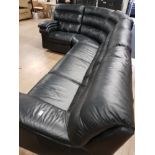 LEATHER L SHAPED CORNER SUITE