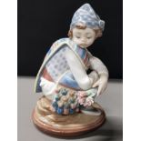 LLADRO FIGURE 1524 JUST LIKE MUM WITH ORIGINAL BOX HEIGHT 14CM