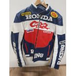 HONDA RACING LEATHER JACKET SIZE XL