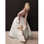 NAO BY LLADRO FIGURE 1318 FIRST STEPS HEIGHT 25CM