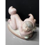 LLADRO FIGURE 1505 NATURE BOY WITH ORIGINAL BOX H10CM X W6CM