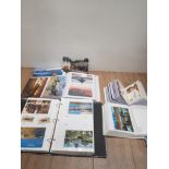 4 POST CARD ALBUMS