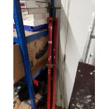 2 LONG BAR HEAVY CLAMPS 5FT