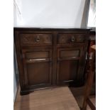 2 DRAWER OVER 2 CUPBOARD OLD CHARM UNIT