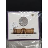 BUCKINGHAM PALACE ROYAL MINT ISSUE £100 FINE SILVER COIN 2015