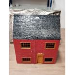 VINTAGE HOME MADE DOLLS HOUSE