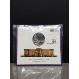 £100 FINE SILVER COIN/BUCKINGHAM PALACE ISSUED BY ROYAL MINT 2015