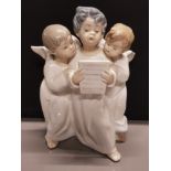 LLADRO FIGURE 4542 ANGELS GROUP