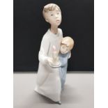 LLADRO FIGURE 4874 BOY WITH CANDLE