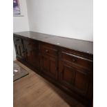 2 X ERCOL CATHEDRAL STYLE DRESSERS