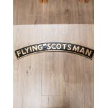 FLYING SCOTSMAN CAST SIGN