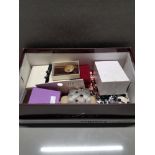 BOX OF COSTUME JEWELLERY