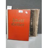 ADOLF HITLER STICKER BOOK WITH ORIGINAL DUST COVER