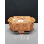 CARVED TRINKET BOX