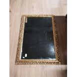 BEAUTIFUL GOLD GILT FRAMED BEVELLED MIRROR