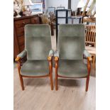 PAIR OF CINTIQUE LONDON ARMCHAIRS