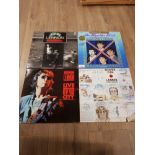 4 LP RECORDS INC THE BEATLES FIRST JOHN LENNON LIVE NYC JOHN LENNON ROCK N ROLL ETC