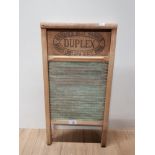 VINTAGE DUPLEX EDWARDIAN WASH BOARD