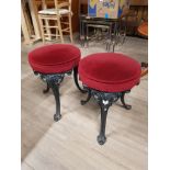 2 BAR STOOLS