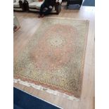 BEAUTIFUL HUGE ORIENTAL RUG 295CMS X 243CMS