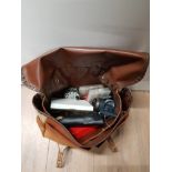 FISHING BAG CONTAINING MIXED TACKLE