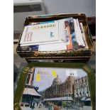 3 X TINS OF POSTCARDS