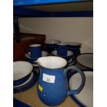 A SUBSTANTIAL AMOUNT OF BLUE DENBY WARE