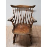 STAG SPINDLE BACK COUNTRYSIDE ROCKING CHAIR