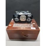 2 X JEWELLERY BOXES INCLUDING MOTHER OF PEARL