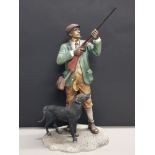 "HUNTER AND HIS LABRADOR" FIGURE FROM THE LEONARDO COLLECTION 2004
