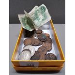 BOX OF OLD UK COINAGE
