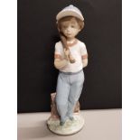 LLADRO FIGURE 7610 "CAN I PLAY" WITH ORIGINAL BOX HEIGHT 21CM