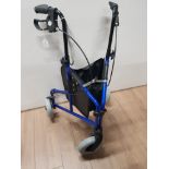 BLUE WALKING AID