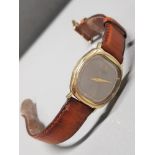 GENTS RAYMOND WEIL WRISTWATCH WITH BROWN LEATHER STRAPS FULLY WORKING