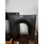 CAST METAL FIRE INSERT