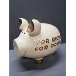 LARGE PIGGY BANK