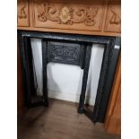 CAST METAL FIRE INSERT