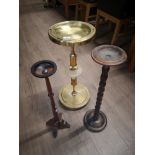 3 CANDLE STANDS