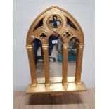 MODERN GOTHIC ART CHURCH STYLE MIRROR