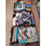 3 BOXES OF ASSORTED BOOKS INC TOM OF FINLAND ETC