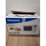 BOXED PANASONIC MICROWAVE OVEN IN WHITE