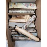 BOX OF MUSIC ROLLS FOR A PIANOLA INCLUDES MOLOTO ETC